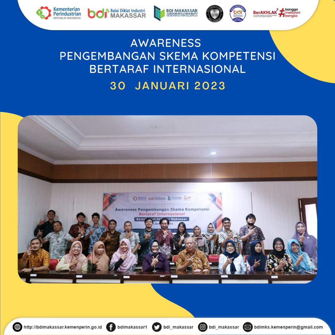 Awareness Pengembangan Skema Kompetensi Bertaraf Internasional tahun 2023